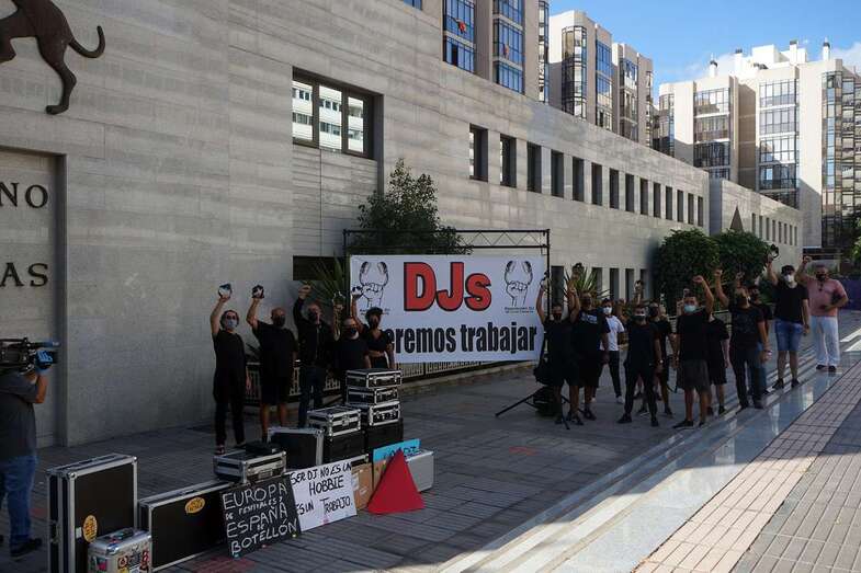 Imagen de la protesta/TA.